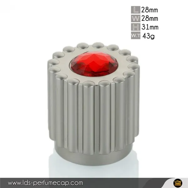 Kristály dekoráció Zamak fedél